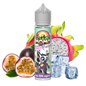 🐉🥭 E-Liquide Dragon Passion - Momo Végétol 50 ML.