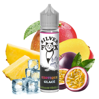 🥭🍓❄️E-LIQUIDE EXOTIQUE GLACÉE - SILVER FOX 50 ML 100% VÉGÉTAL
