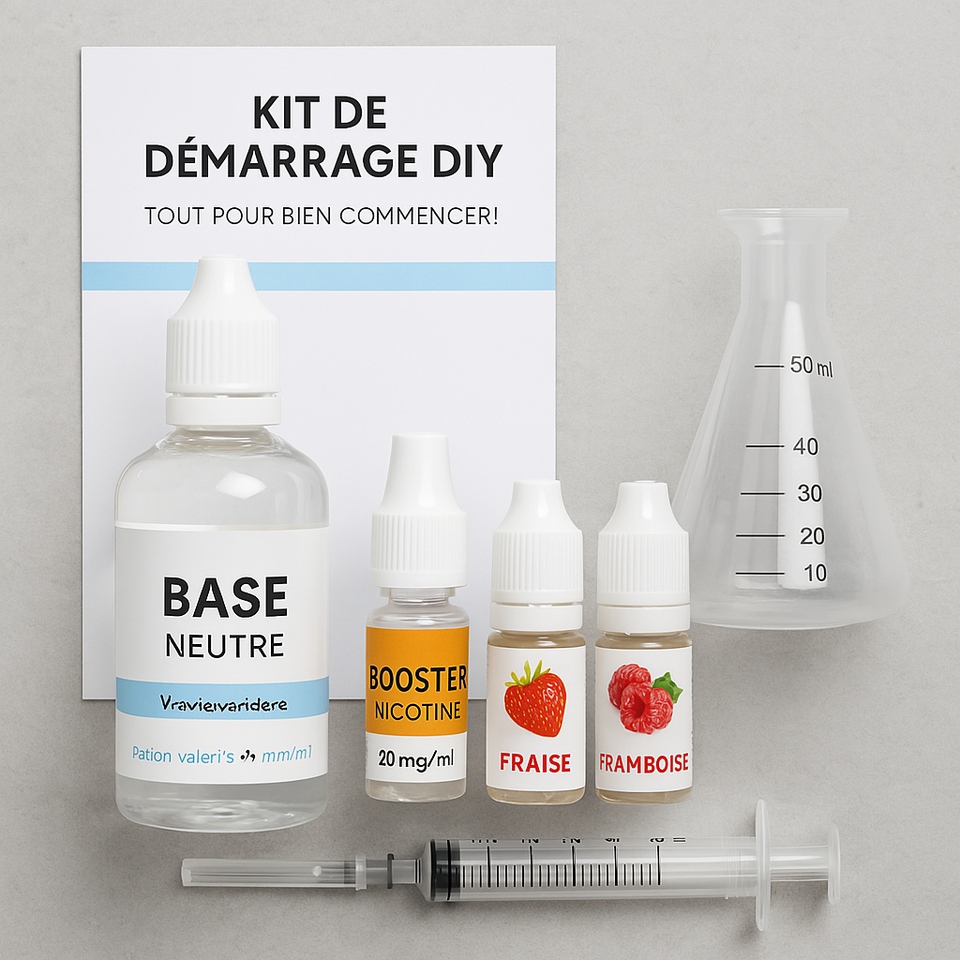 Kit de Démarrage DIY – Créez Vos Propres E-liquides !