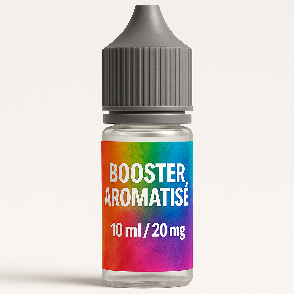 Booster Aromatisé  végétol : 10ml/20mg 