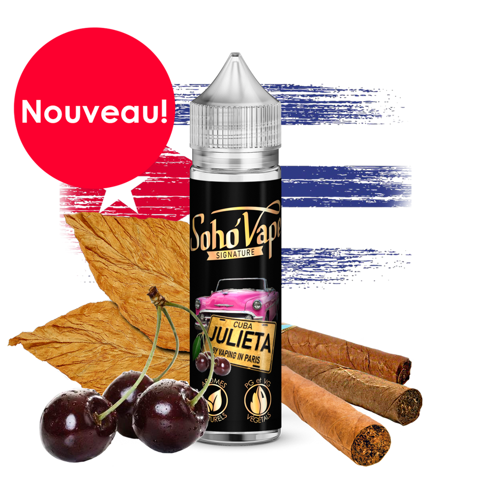 E-liquide Julieta - Vaping in Paris 50 ml