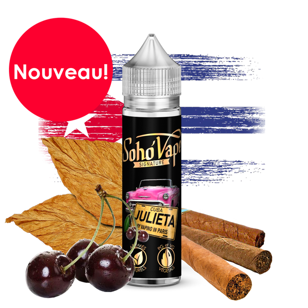 E-liquide Julieta - Vaping in Paris 50 ml