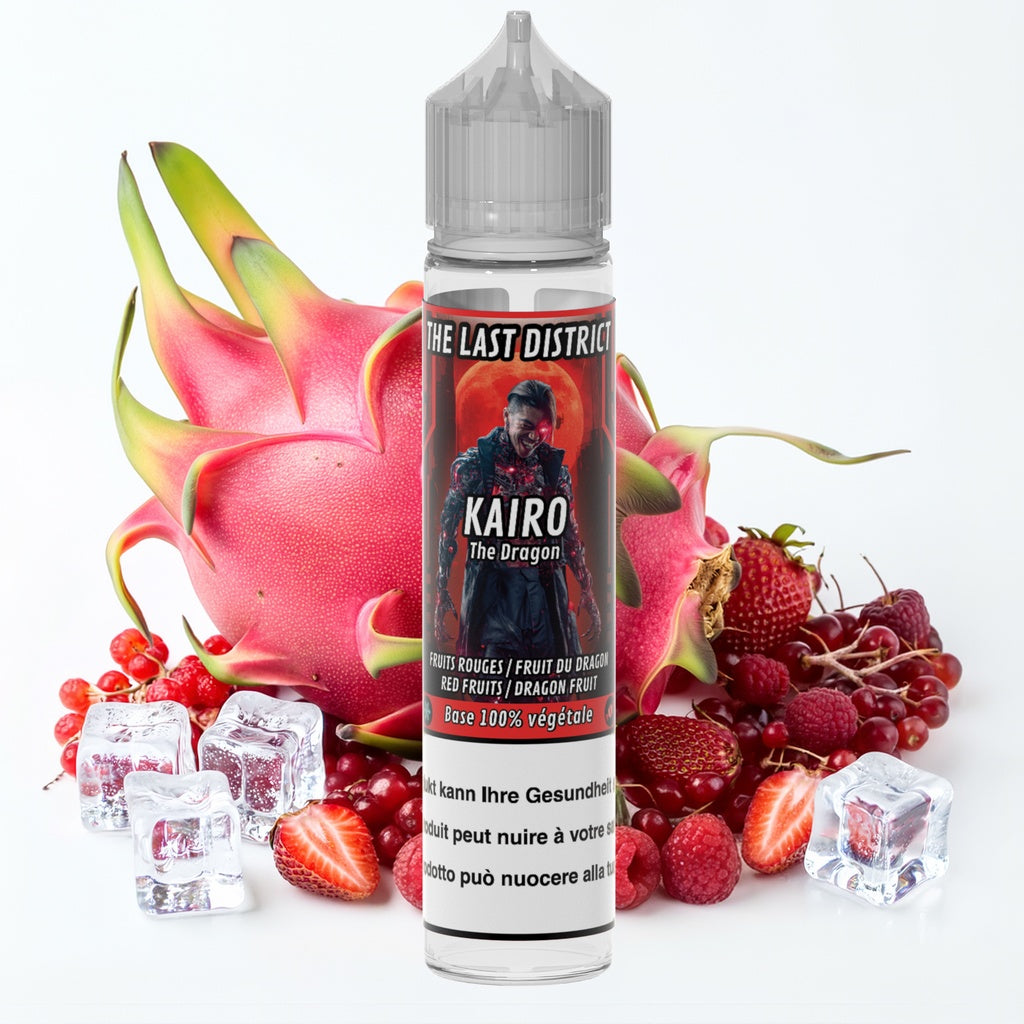 Kairo The Last District – Fruit du Dragon & Fruits Rouges | 50 ml