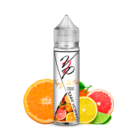 E-liquide Sunny Morning - Vaping in Paris 50 ml. 100% végétal.