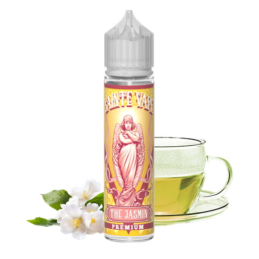 E-Liquide  Thé Jasmin - sainte vape 50 ml. : 100% végétale