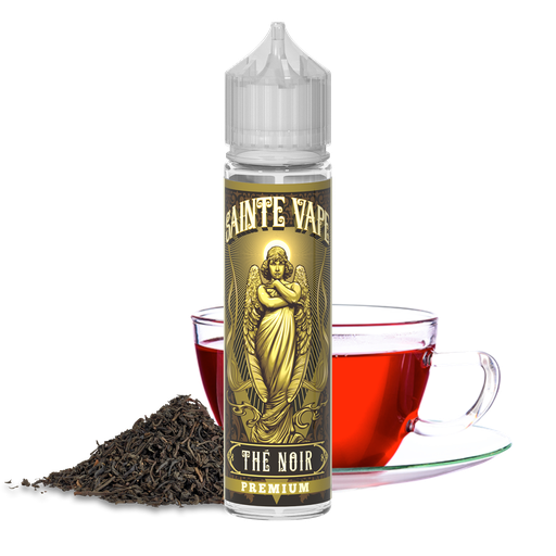 E-LIQUIDE Thé Noir - Sainte Vape 50 ml : 100% végétale