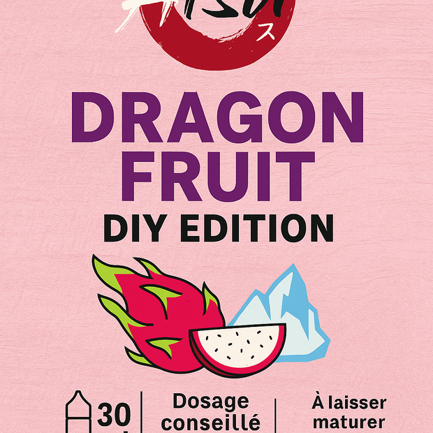 🐉❄️Concentré DIY Dragon Fruit - Aisu by Zap ! Juice  30 ml