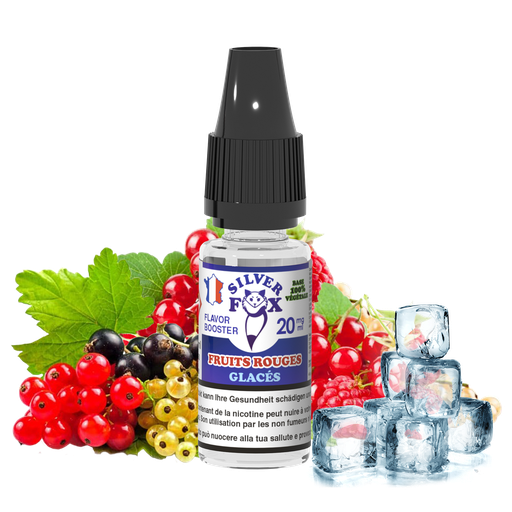 Booster Fruits Rouges - Silver fox 10ml / 20mg 