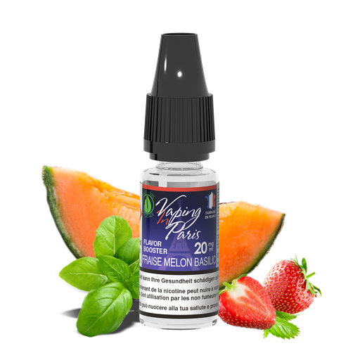 Booster Flavor Fraise Melon Basilic végétol 10ml / 20mg  