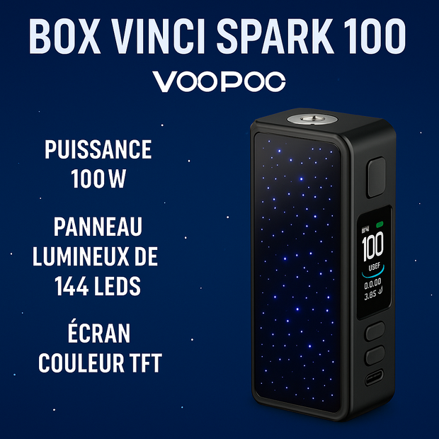 Box vinci spark- voopoo 100 watts