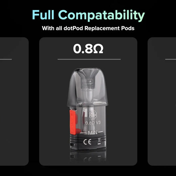 🔧 Cartouches DotPod - Dotmod | Pack x2 ( 0.6 Ohm )