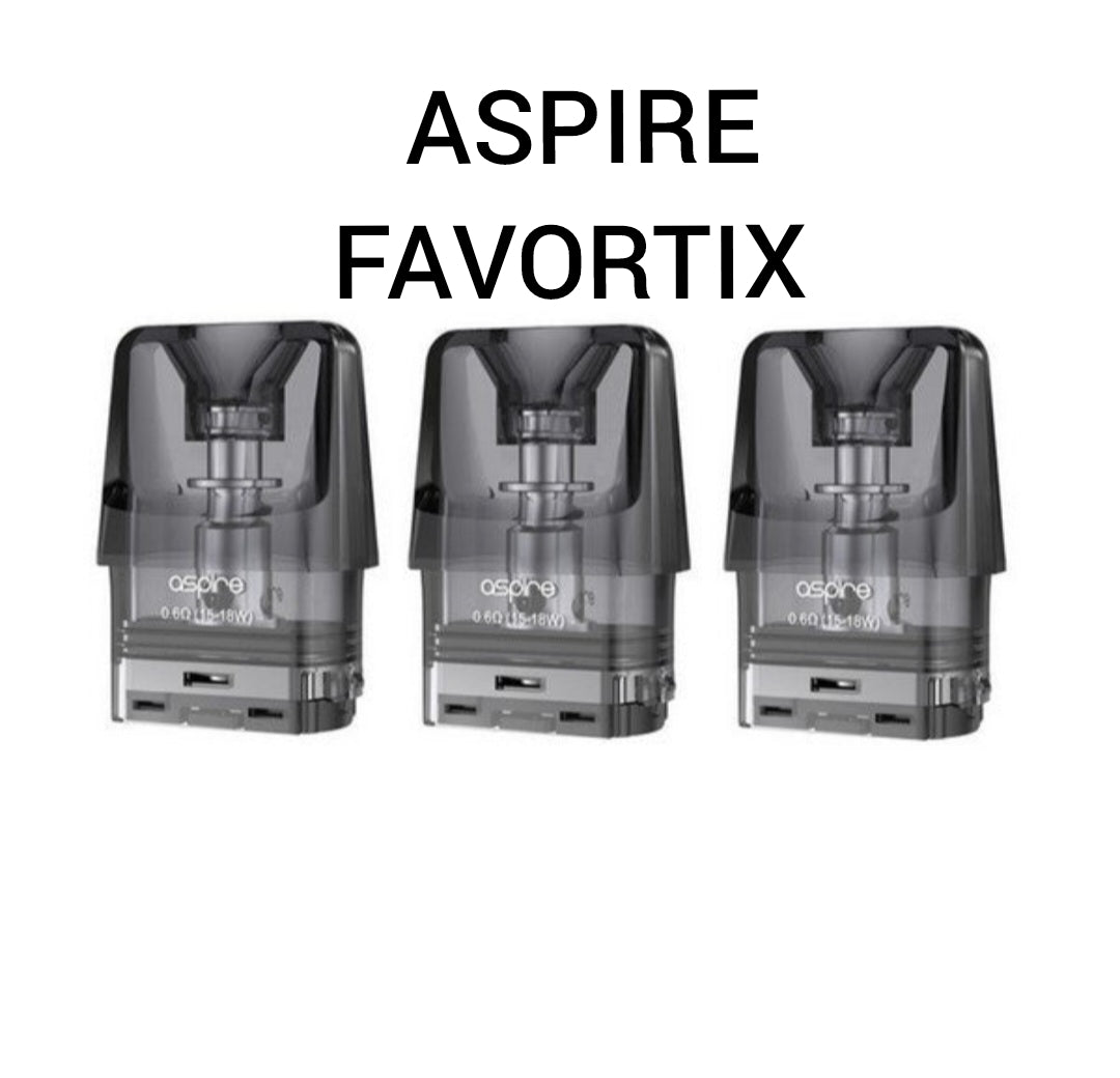 Cartouches Favostix - Aspire | Pack x3 (1.0 Ohm )