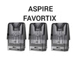 Cartouches Favostix - Aspire | Pack x3 (1.0 Ohm )