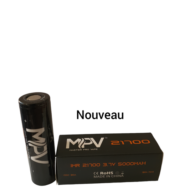 Accu 21700 - 5000mAh - 30A - MPV