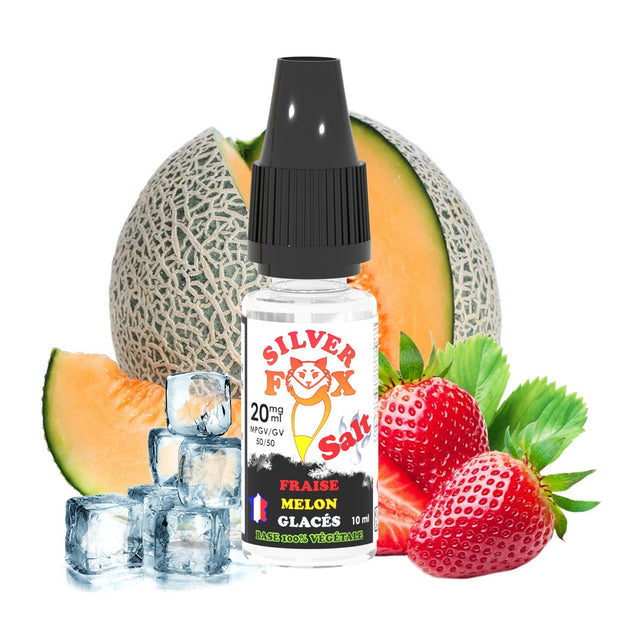 Silver Fox Fraise Melon _ 10mL/20mg SALT 