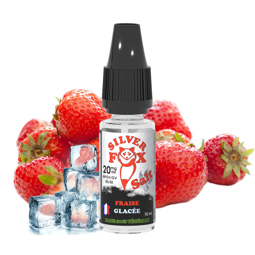 Silver fox - fraise végétol 10ml / 20mg SALT 