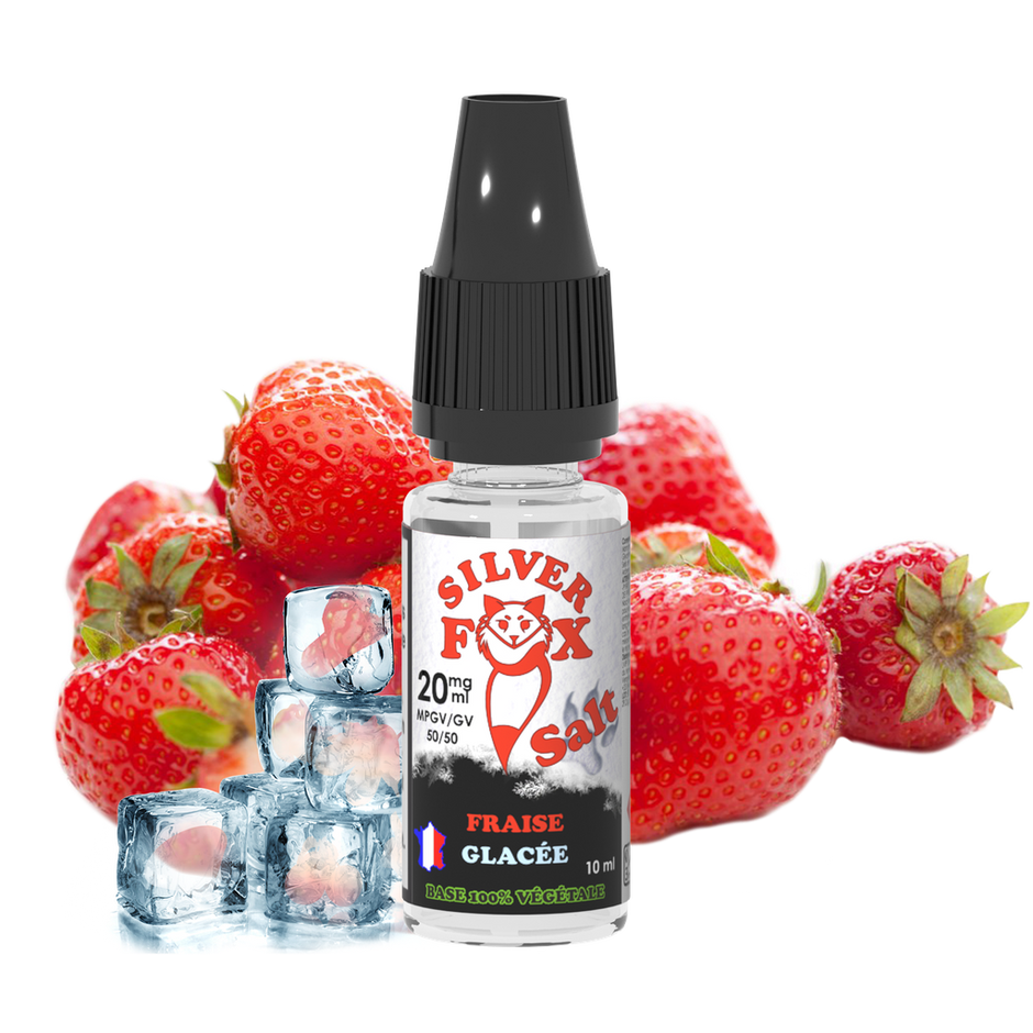 Silver fox - fraise végétol 10ml / 20mg SALT 