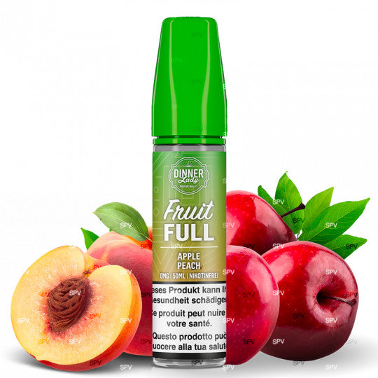 E-Liquide Apple Peach - Fruit Full by Dinner Lady | 50 ml in 60 ml