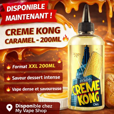 elfbar nachfüll pod läuft aus E-liquide Creme Kong 200ml 0mg
