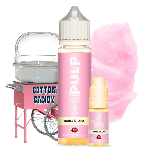 🍭Barbe à Papa - Le POD by Pulp| 60 ml avec nicotine