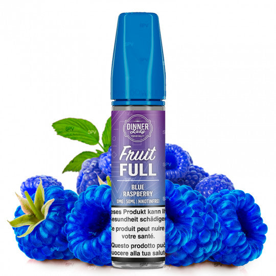💙 E-liquide Blue Raspberry - Fruit Full by Dinner Lady | 50 ml (flacon 60 ml)