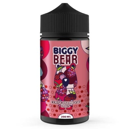 E-liquide Cerise Framboise Frais – Biggy Bear 200 ml