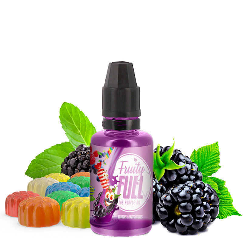 🍓🍬Concentré The Purple Oil  – Fruity Fuel 30 ML  (Maison Fuel)