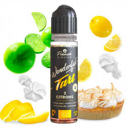 E-LIQUIDE WONDERFUL TARTE AUX 2 CITRONS- LE FRENCH LIQUIDE 50 ML
