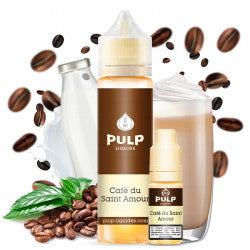 E-Liquide Café du Saint Amour - Zellstoff | 60 ml mit Nikotin