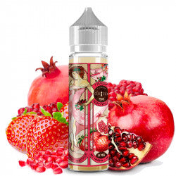E-LIQUIDE FRAISE GRENADE - CURIEUX VÉGÉTOL 50 ML.