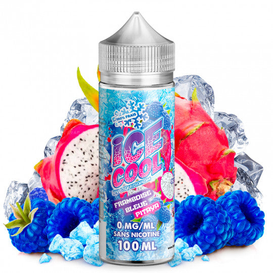 E-liquide Framboise Bleue Pitaya - Ice Cool by LiquidArom | 100ml "Shortfill 120 ml"