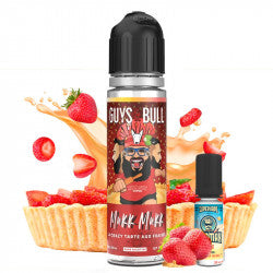 E-LIQUIDE LA CRAZY TARTE AUX FRAISE - GUYS & BULL 50 ML