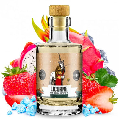 Licorne - curieux  200ml en verre 