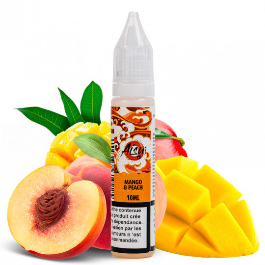 E-liquide Mango & Peach - Sels de nicotine - Aisu by Zap! Juice | 10ml