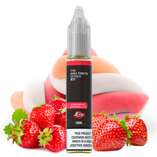 E-Liquide Strawberry Marshmallow - Sels de nicotine - Aisu Tokyo Series by Zap! Juice | 10ml