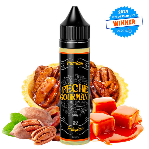 E-LIQUIDE TARTE PÉCAN - PÉCHÉ GOURMAND BY O'JLAB/ 50 ML.