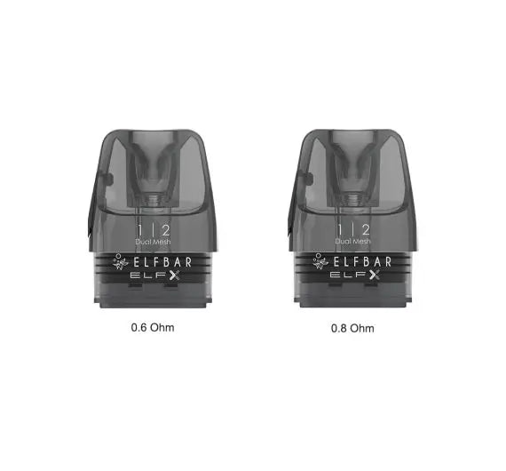 🔥 Cartouches Elfbar ELFX – 0.8 Ω (Dual Mesh)