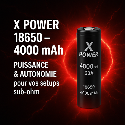 Accu 18650 - 4000mAh - X Power