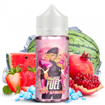 🍒🍉🍓E-liquide Lady Shigeri - Fighter Fuel by Maison Fuel 100ml "Shortfill 120ml"