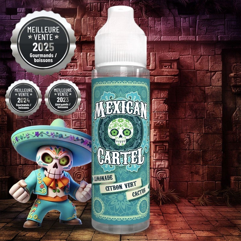 E-liquide Limonade Citron Vert Cactus Mexican Cartel 100ml