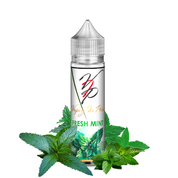 E-liquide Fresh Mint - Vaping in Paris 50 ml : 100% végétale