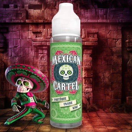 E-liquide Pastèque Fraise Kiwi – Mexican Cartel | 100 ml