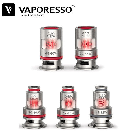 Résistance GTX / Vaporesso Pack X5 (MTL, DL RDL)