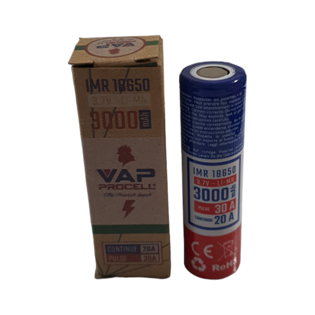 ACCU IMR 18650 - VAPE PROCELL