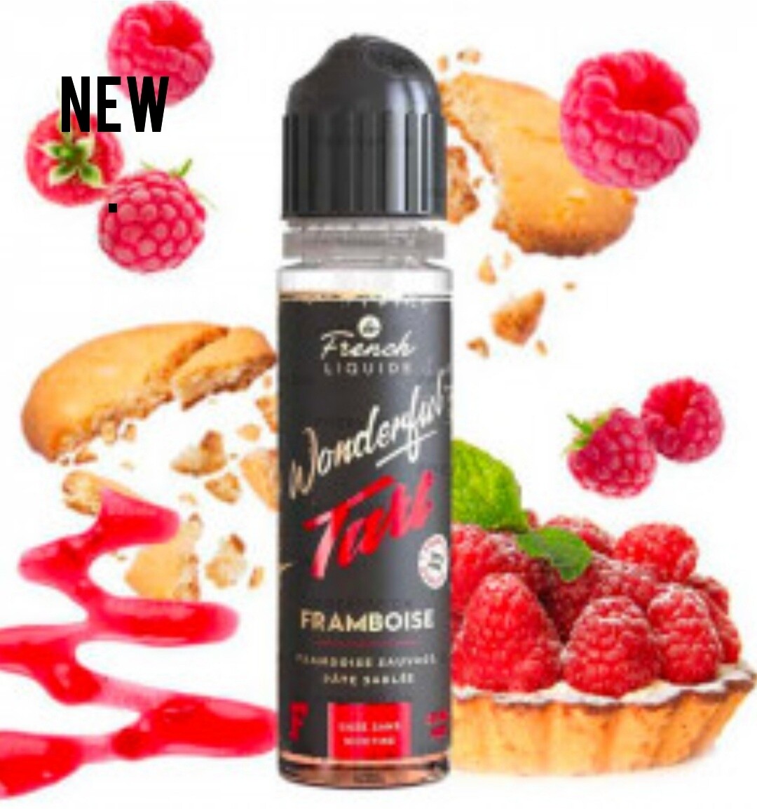 E-LIQUID TARTE À LA FRAMBOISE - LE FRENCH LIQUIDE 50 ML