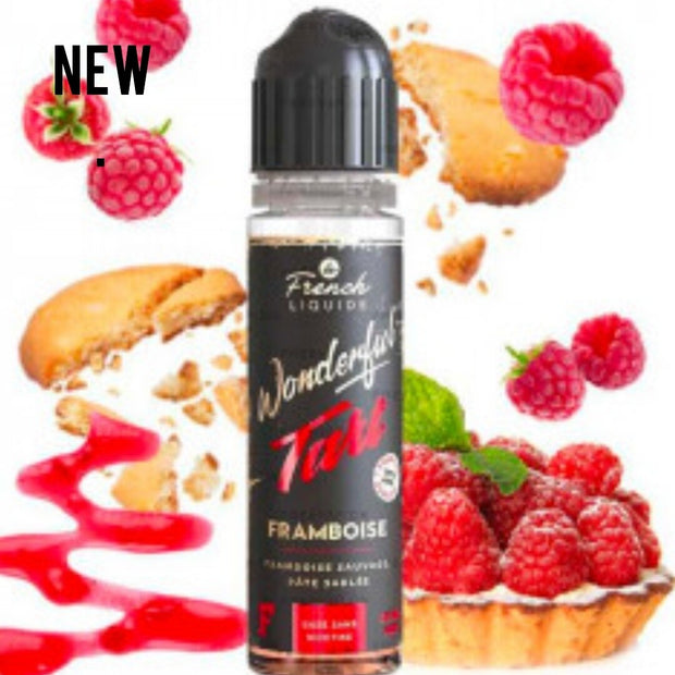 E-LIQUIDE TARTE À LA FRAMBOISE - LE FRENCH LIQUIDE 50 ML