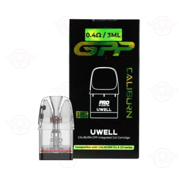 Cartouches Caliburn GPP G3/G4 – Uwell |( 0,4 Ohm ) Pack x3
